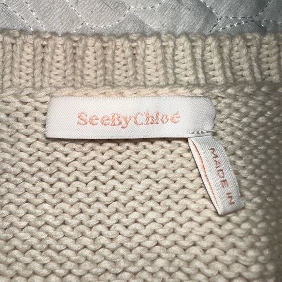 See By Chloe Floral Lace Sweater - Picture 5 of 6